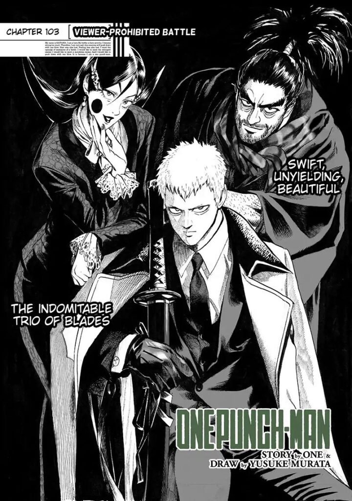 One Punch Man Chapter 103