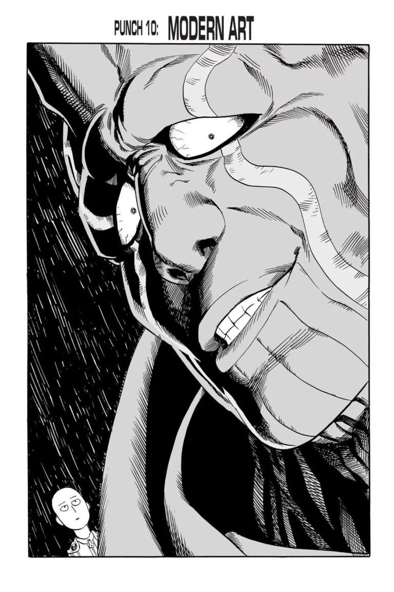 One punch man chapter 10