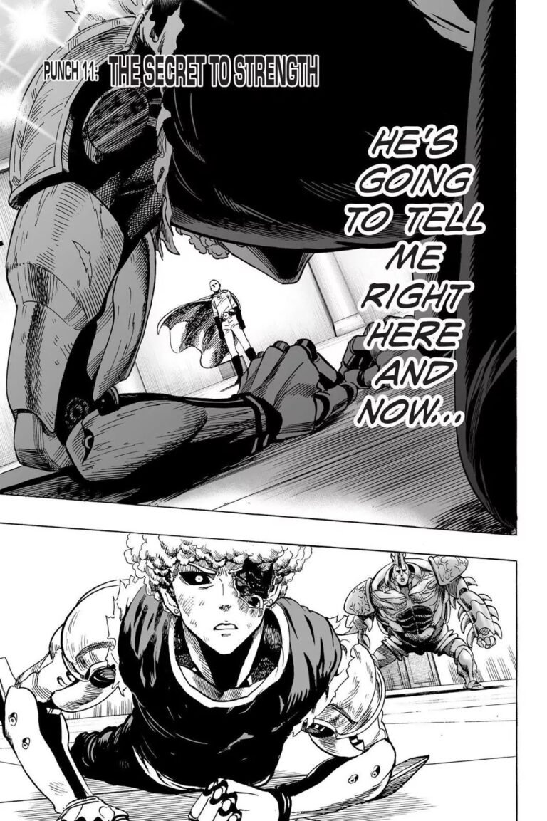 One punch man chapter 11
