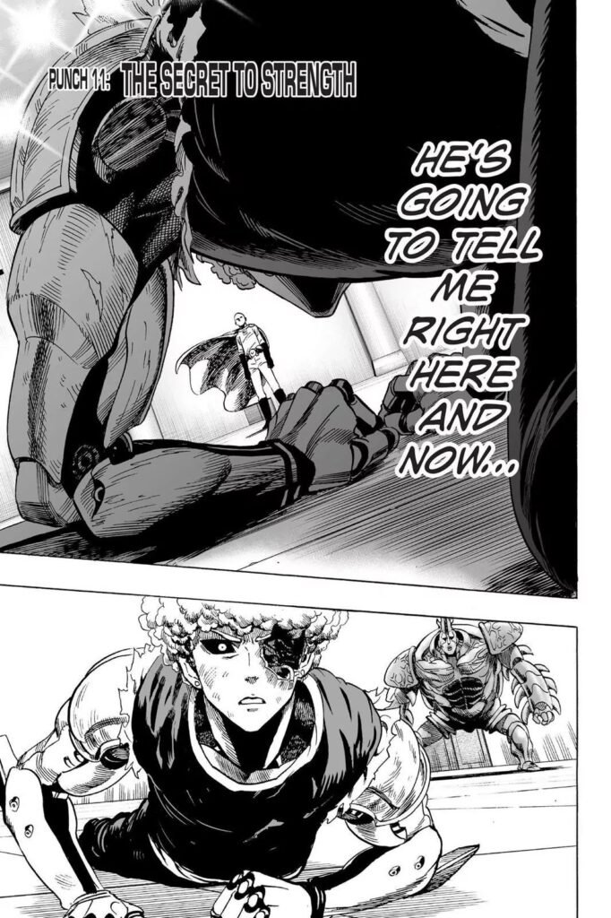 One punch man chapter 11