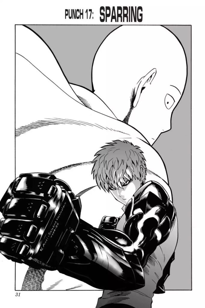One punch man chapter-17