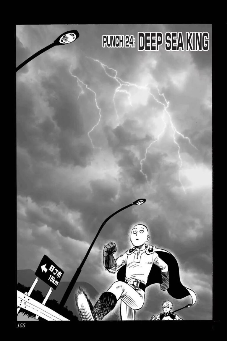 One punch man chapter 24
