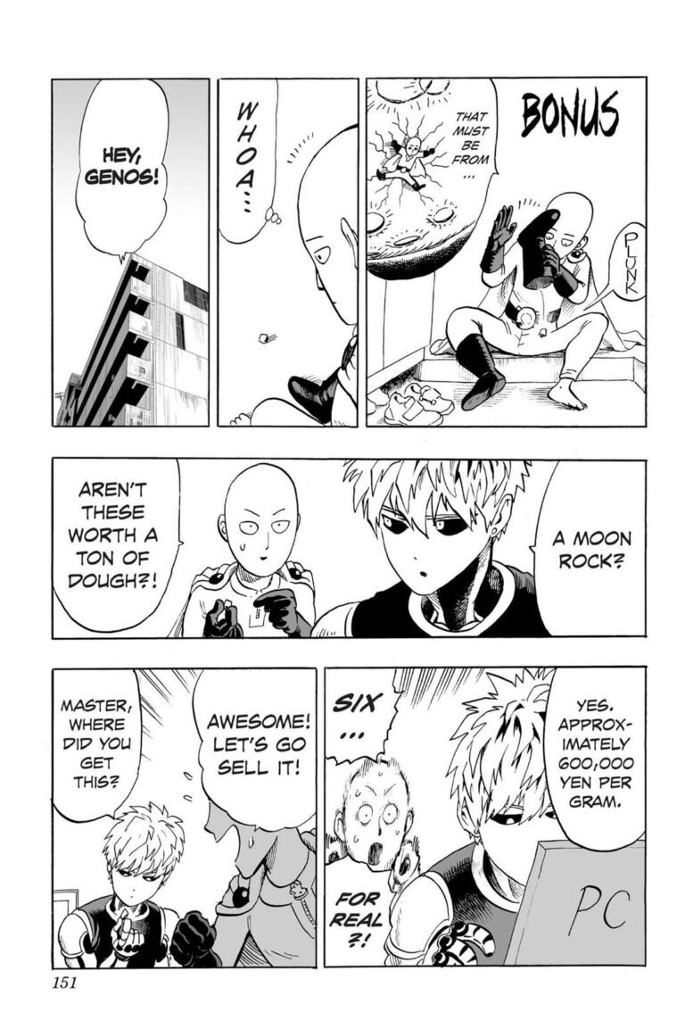 One punch man chapter 37.5