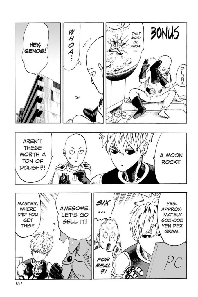 One punch man chapter 37.5