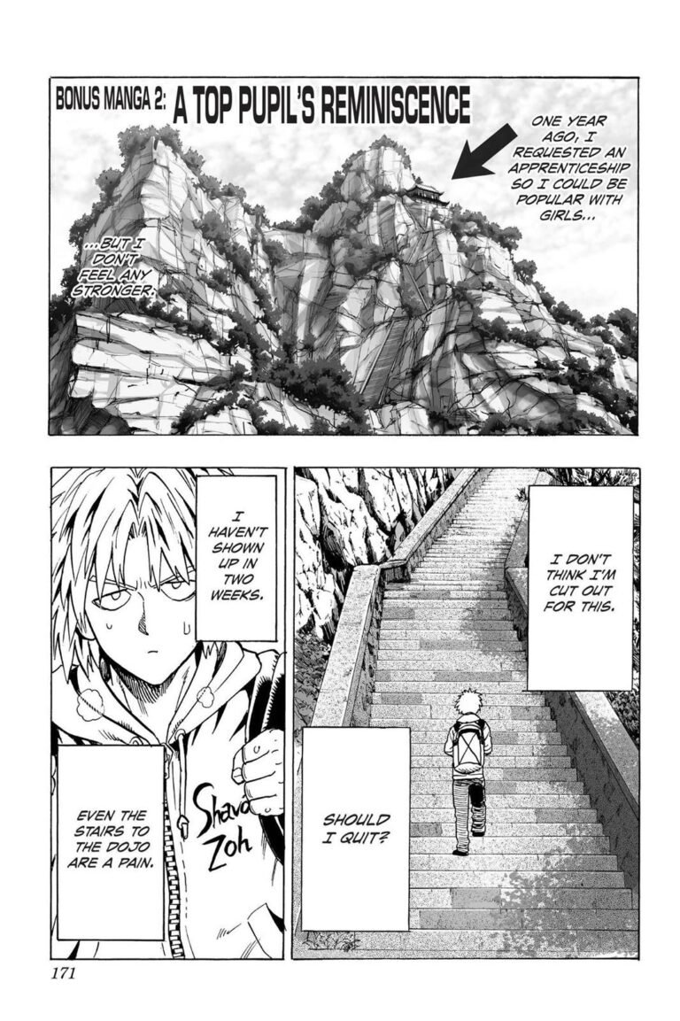 One punch man chapter 37.6