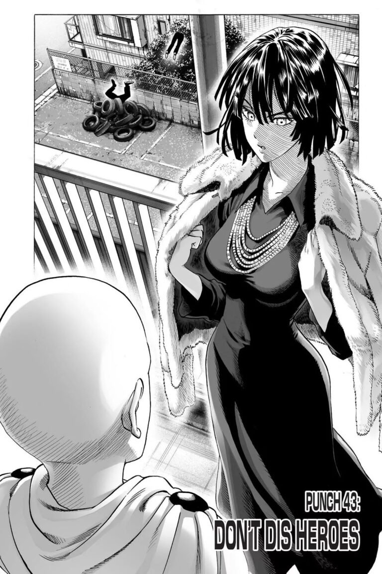 One punch man chapter 43