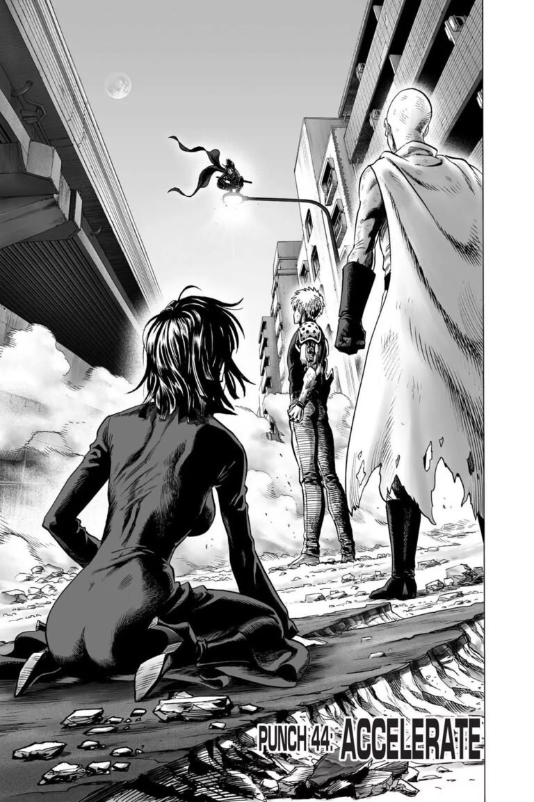 One punch man chapter 44