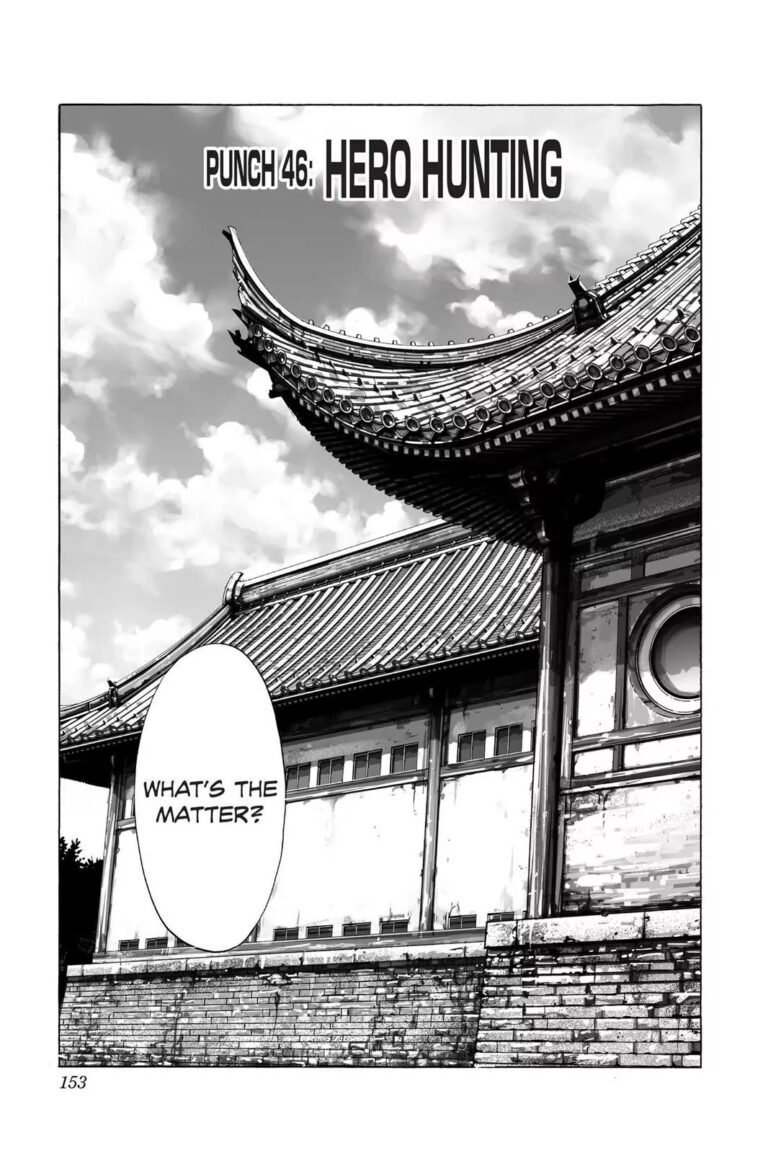 One punch man chapter 46