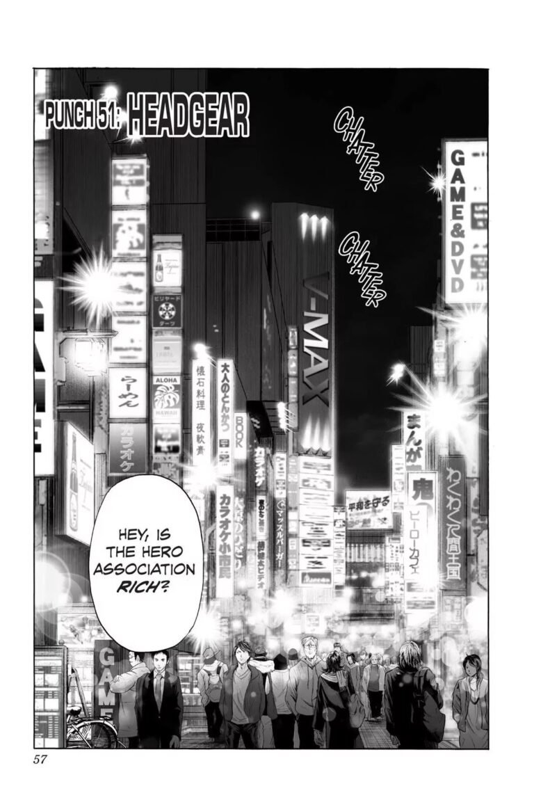 One punch man chapter 51