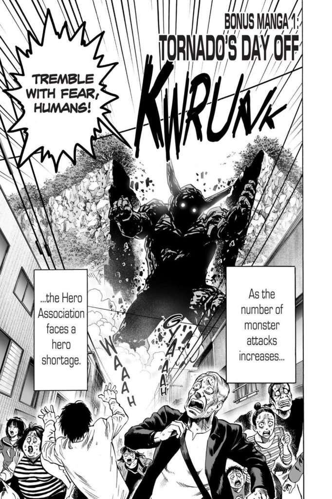 One punch man chapter 55.5