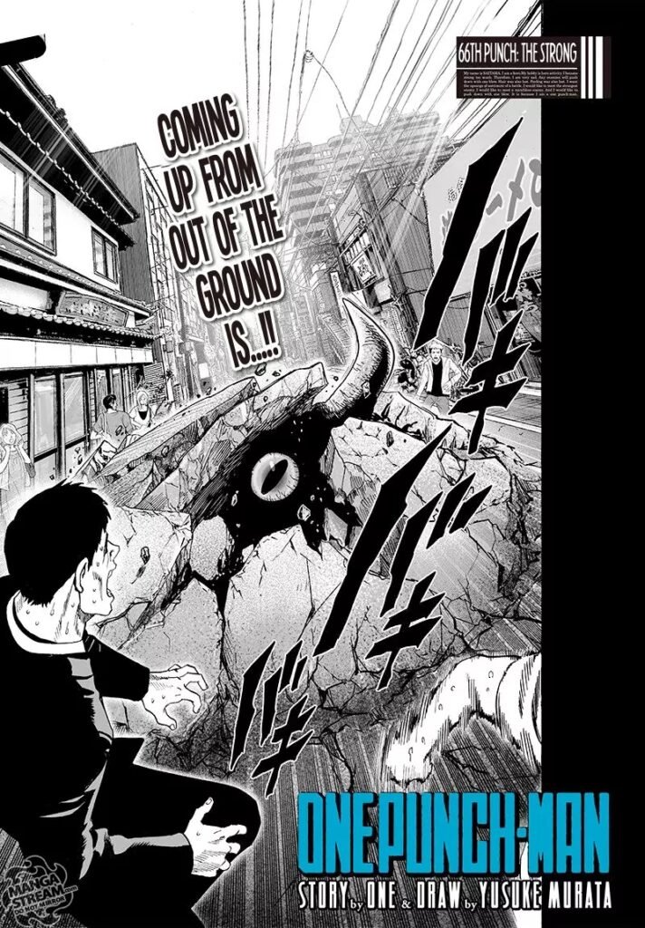One punch man chapter 66