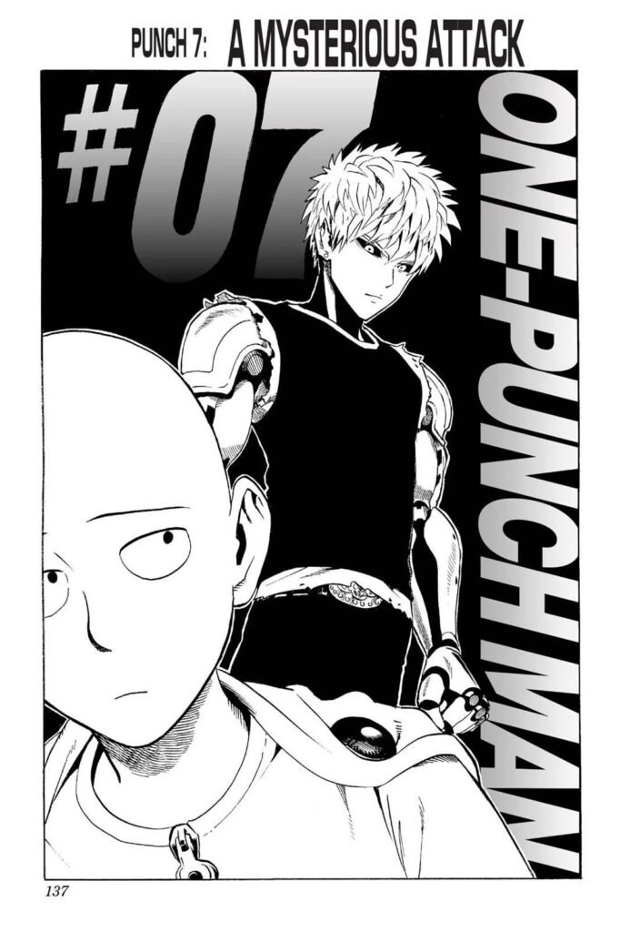 One punch man manga chapter 7